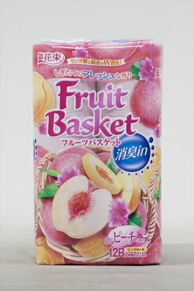 フルーツバスケット 消臭IN ピーチの香り ダブル 12ロール